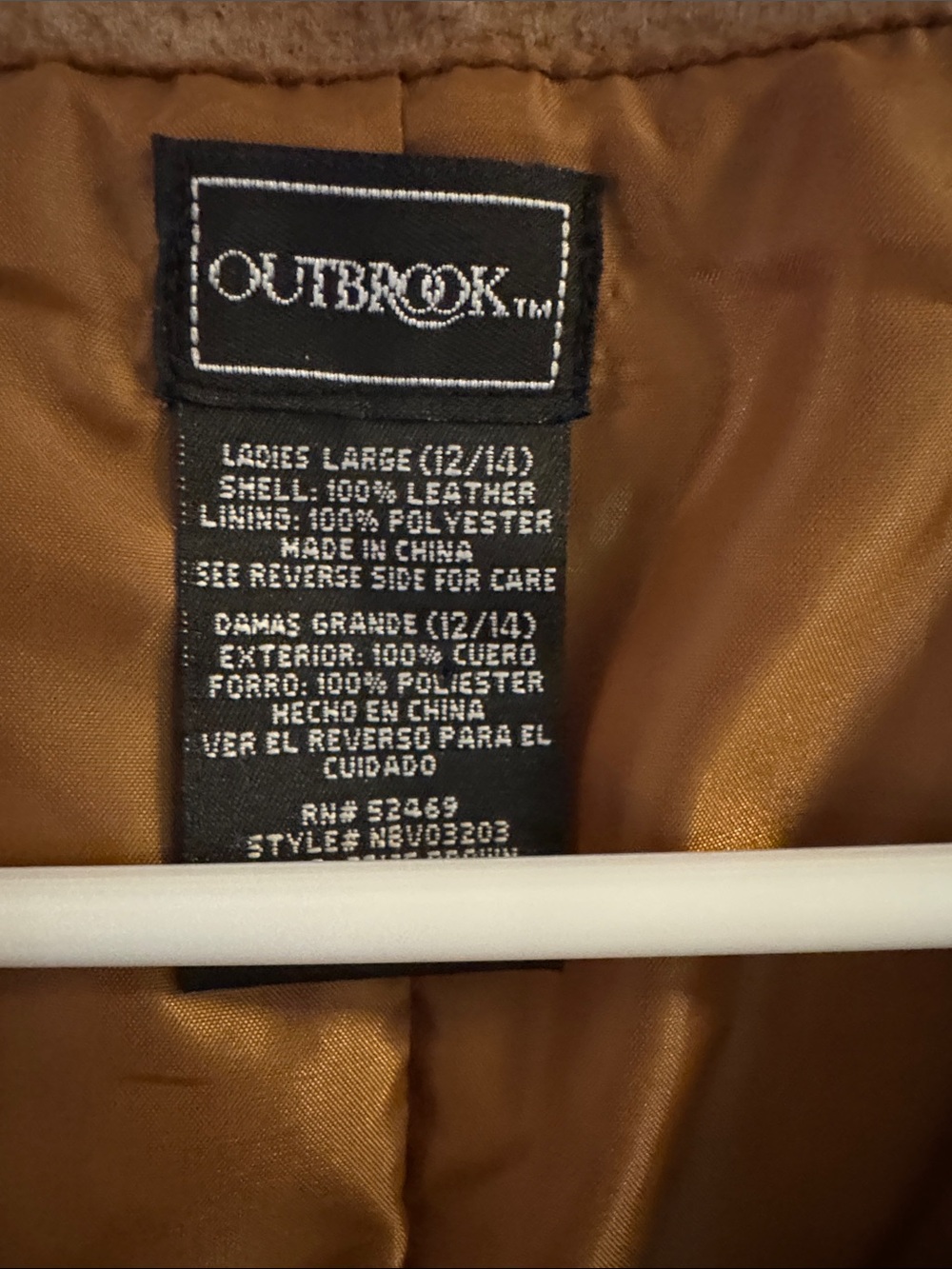 Vintage Brown Suede Leather Vest with Embroidered Detail - Picture 2 of 8